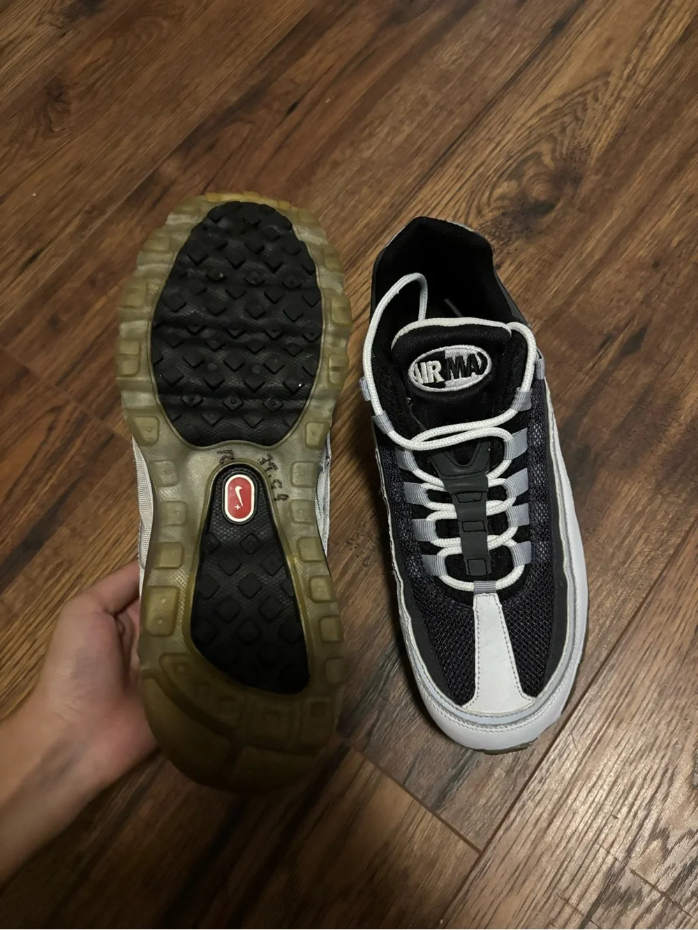 Nike Men’s Air Max 98 Sneakers - White & Black